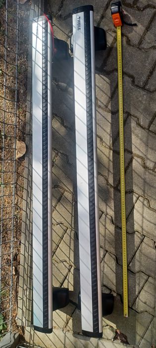 Bagażnik dachowy bazowy, belki thule corolla, auris i inne z dachem bez relingów
