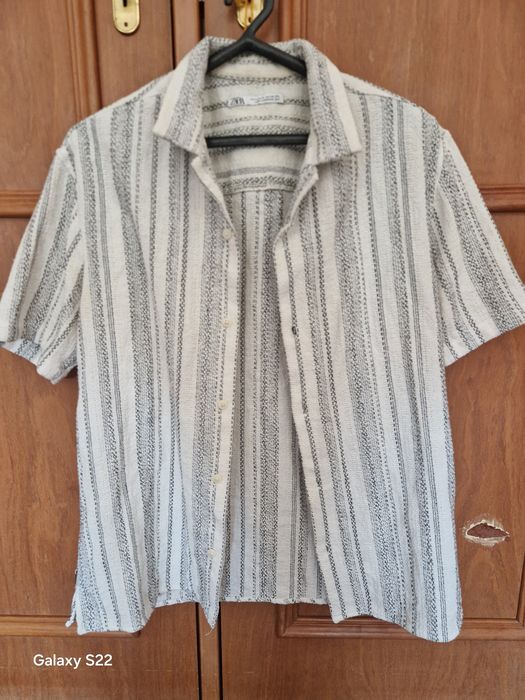 Camisa linho Zara