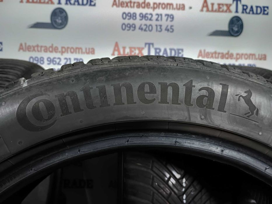 4 шт. 215/50 R18 Continental AllSeason Contact шини вживані, протектор 6,5 мм