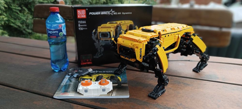 Robot Pies zdalnie sterowany MouldKing lego aplikacja pilot mould king