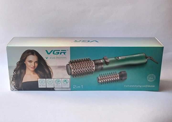 Фен-щітка для волосся VGR V-498 Curling Iron, браш для волосся