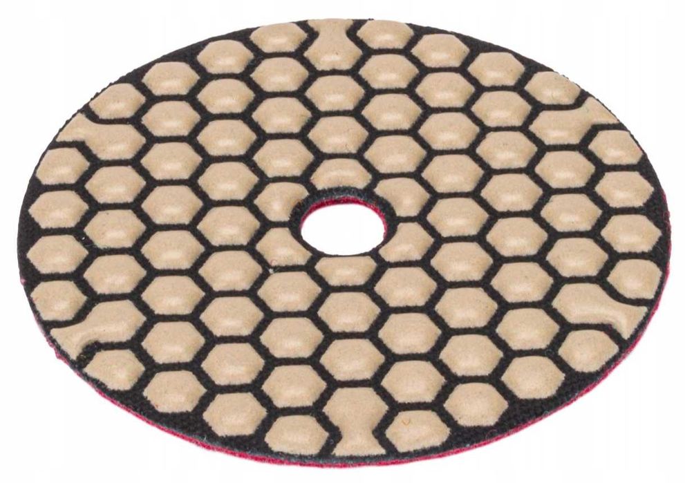 Komplet Tarcz x7 Diamentowych na Rzep 100mm + Dysk + Adapter NA SUCHO