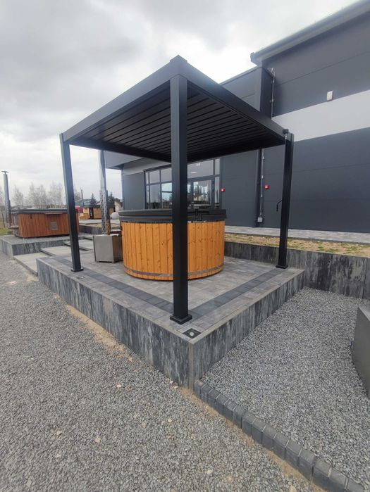 Pergola Ogrodowa 3x3 Zadaszenie Tarasu Lamele