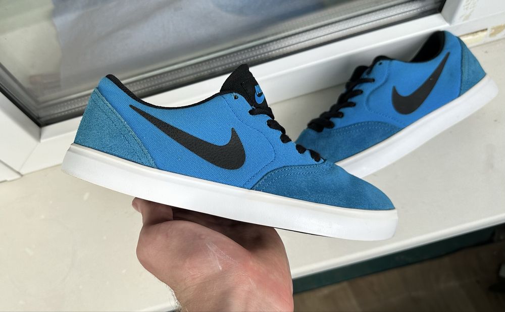 Оригінальні замшеві кросівки Nike SB Check air max найк 38 розмір 24см