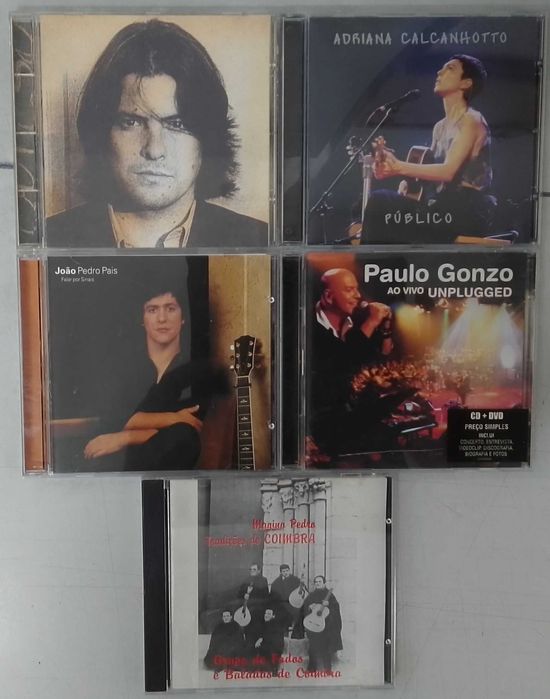 Lote 03. 15 CDs Originais Musica Portuguesa. Como Novos