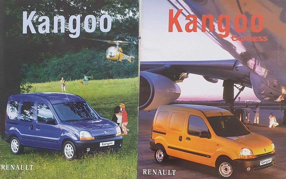 2 Catálogos automóvel Renault Kangoo e Kangoo Express