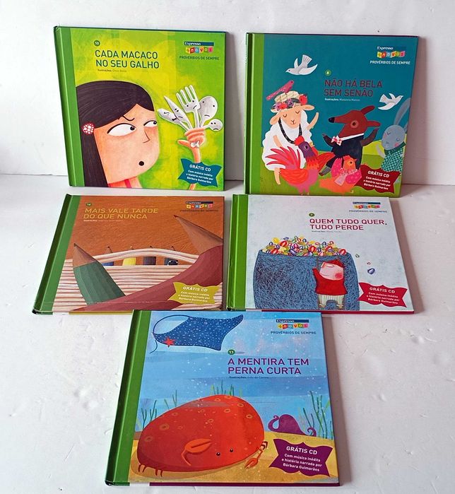 Livros da coleção - Provérbios de Sempre