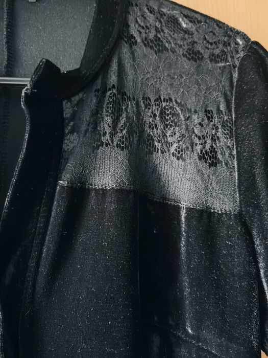 Велюрова   сукня