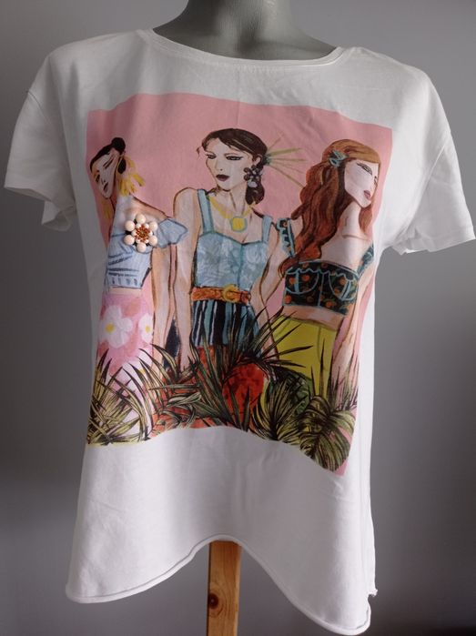 T-shirt asymetryczny Orsay