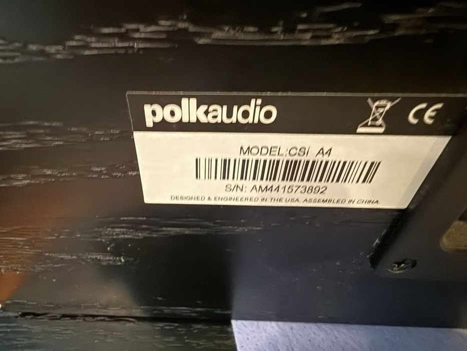 Polk audio RTi  A5 & CSi A4 Kino Domowe Kolumny podłogowe