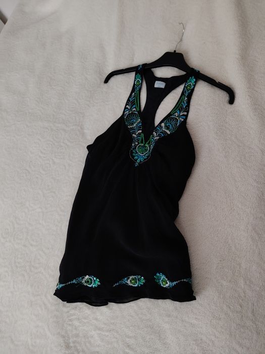 Bluzeczka typu bokserka wieczorow