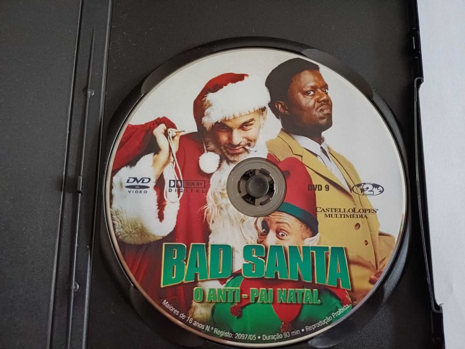 DVD - O anti Pai-Natal, com Billy Bob Thornton, Bernie Mac