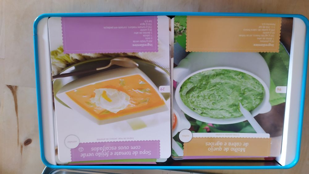 Caixa receitas Bimby