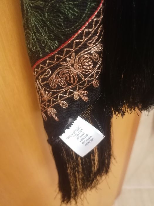 Colete vintage em viscose