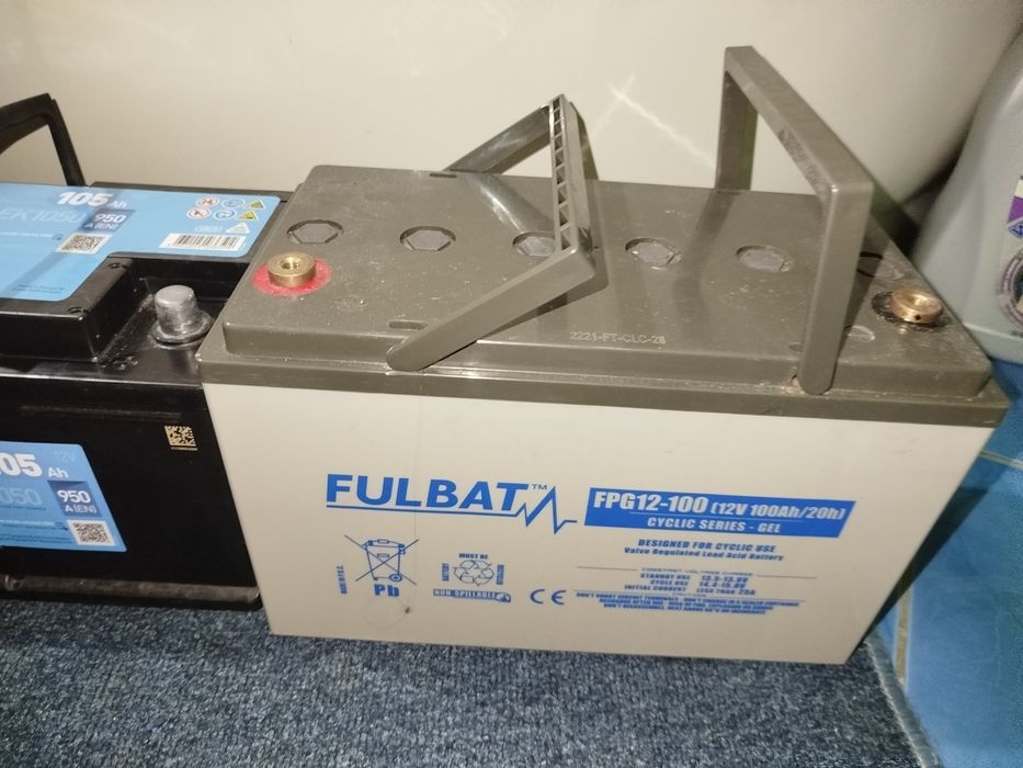 Акумулятор АGM акамулятор гелевий 100