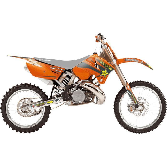 kit autocolantes blackbird rockstar energy ktm exc / sx