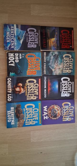Clive Cussler 8 książek