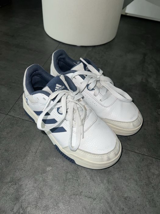 Дитячі білі шкіряні кросівки Adidas Disney Tensaur Mickey Mouse 32FR