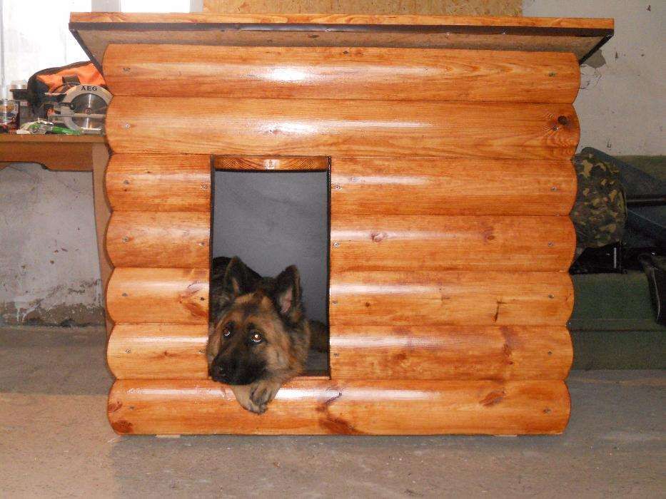 Будка для собак, будка собачья.