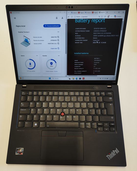 Lenovo Thinkpad T14s Ryzen 5 PRO 6650u/16gb ddr5/512gb/Touch