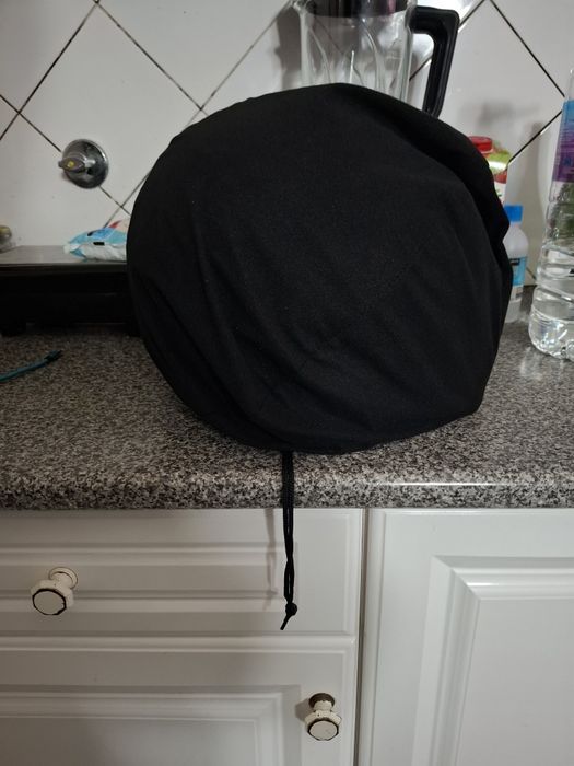 NOVO - Capacete Mota Preto- para desocupar