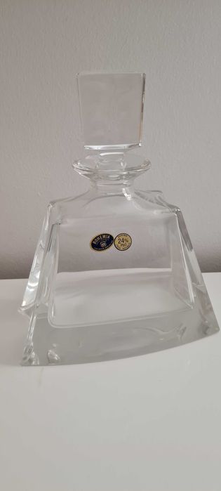 Garrafa cristal Bohemia
