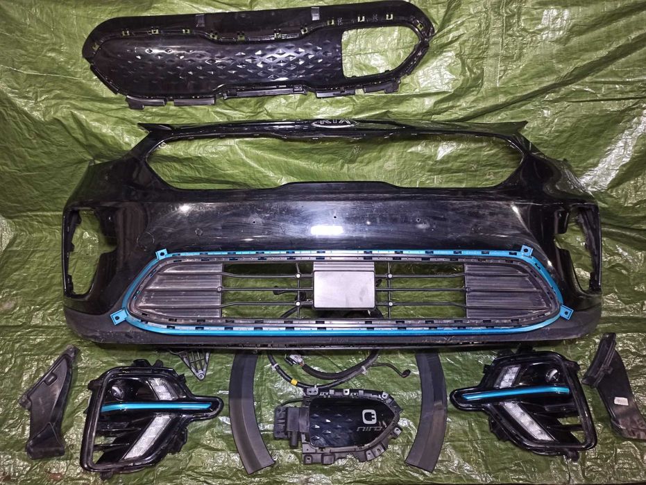 Kia Niro ev LED дхо туманка птф комплект ліва левая права правая