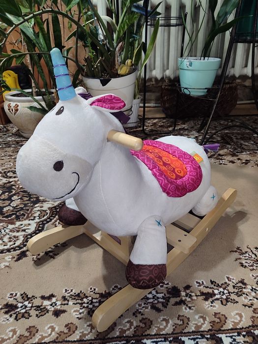 Баттато качалка Battat серії «Родео»  єдиноріг Діллі-Доллі. Поні коник