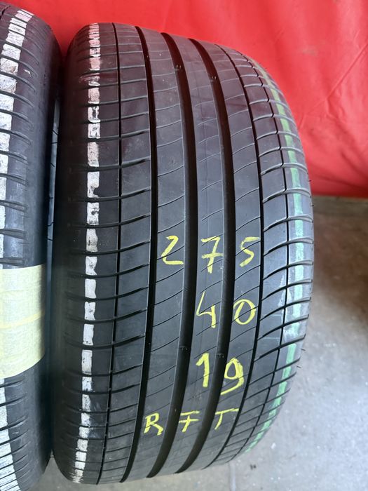 Pneus RFT 275/40/19 Michelin Impecaveis