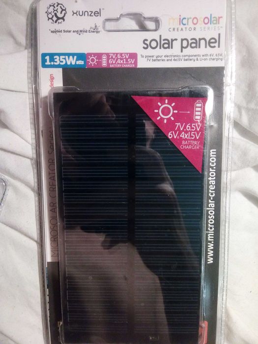 Mini Paineis solar 0,9W ou 1,35W NOVOS 4€