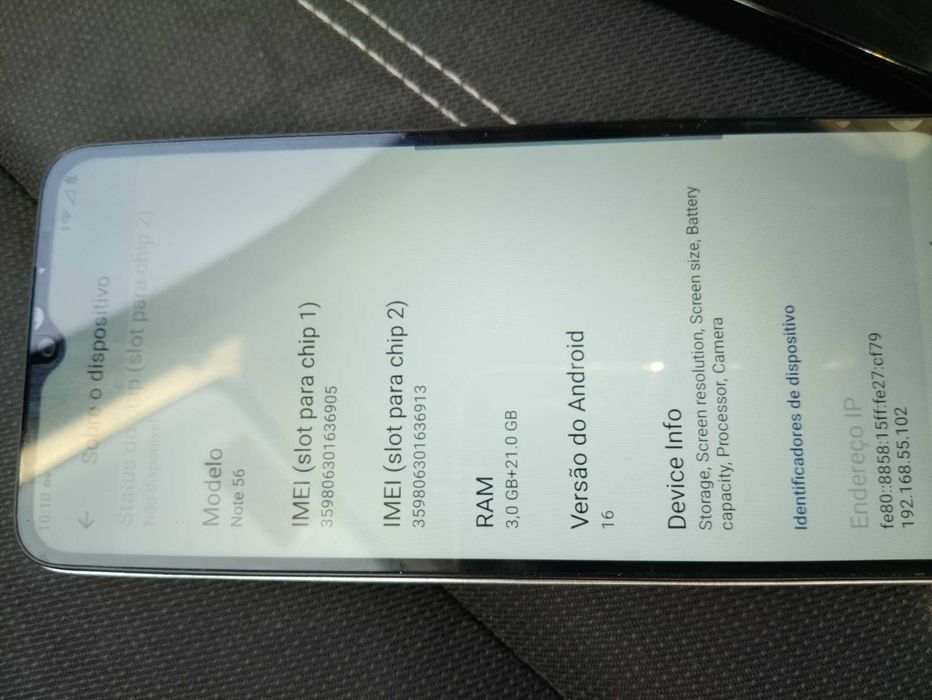 Telemóvel Note 56