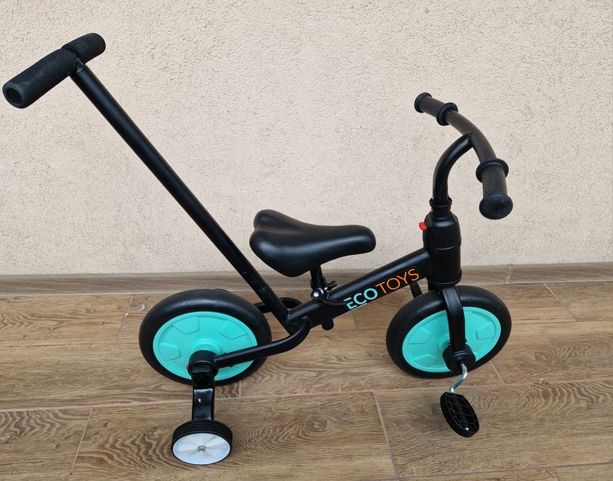 Rowerek biegowy trójkołowy ECO TOYS 3w1 12cali