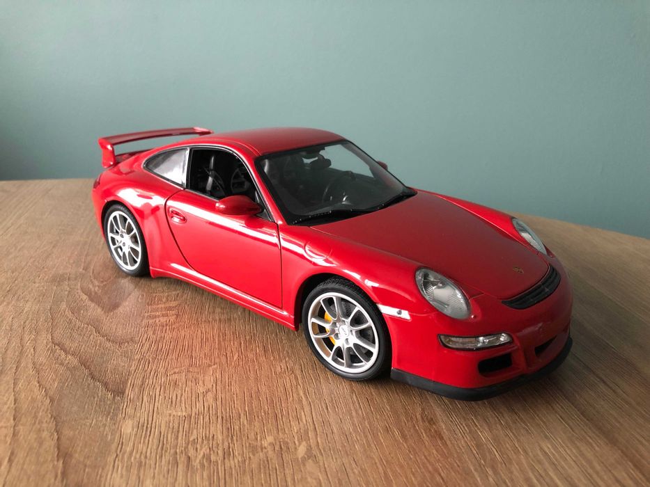 1:18 Porsche 911 GT3 997 1/18 model Welly, w pudełku