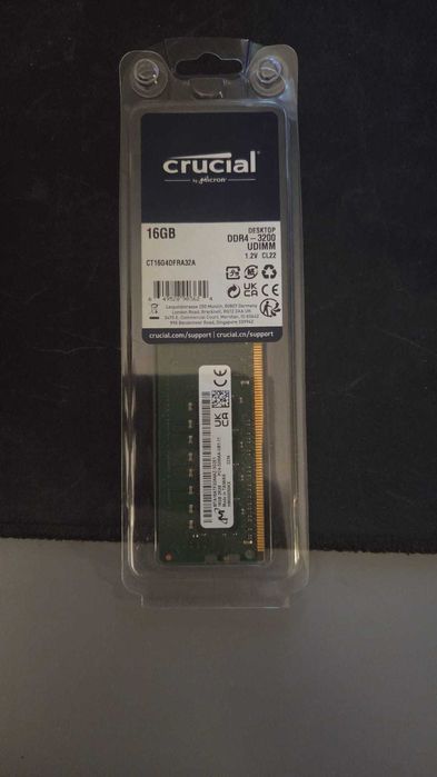 Crucial RAM 16GB DDR4