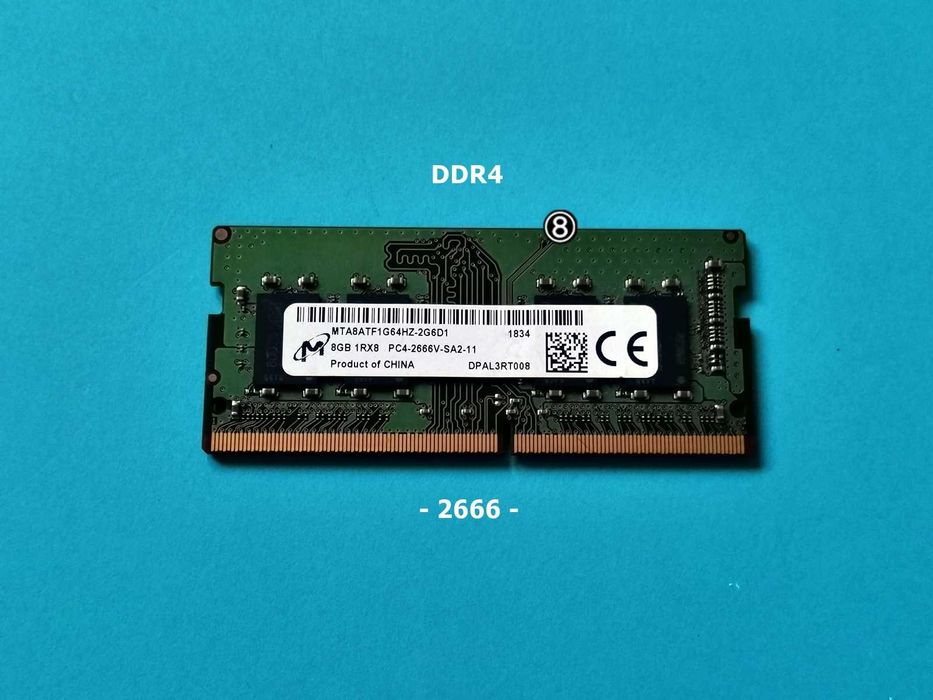 DDR4 8GB Micron 2666v