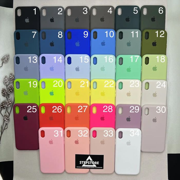 Чехол Silicone case для iPhone XR с микрофиброй силиконовый 10R