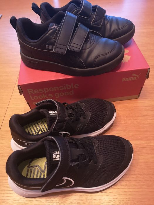 Dwie pary butów Nike Puma