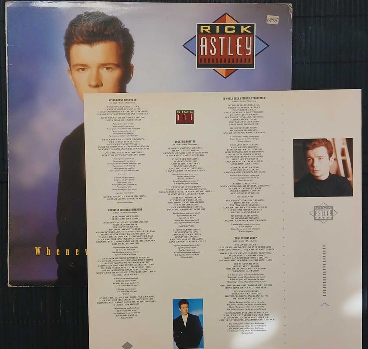 Rick Astley - Whenever You Need Somebody (Vinil / LP)