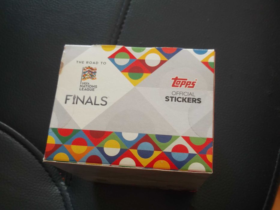 Cromos da Coleção Topps Road to UEFA Nations League Finals 2022/2023