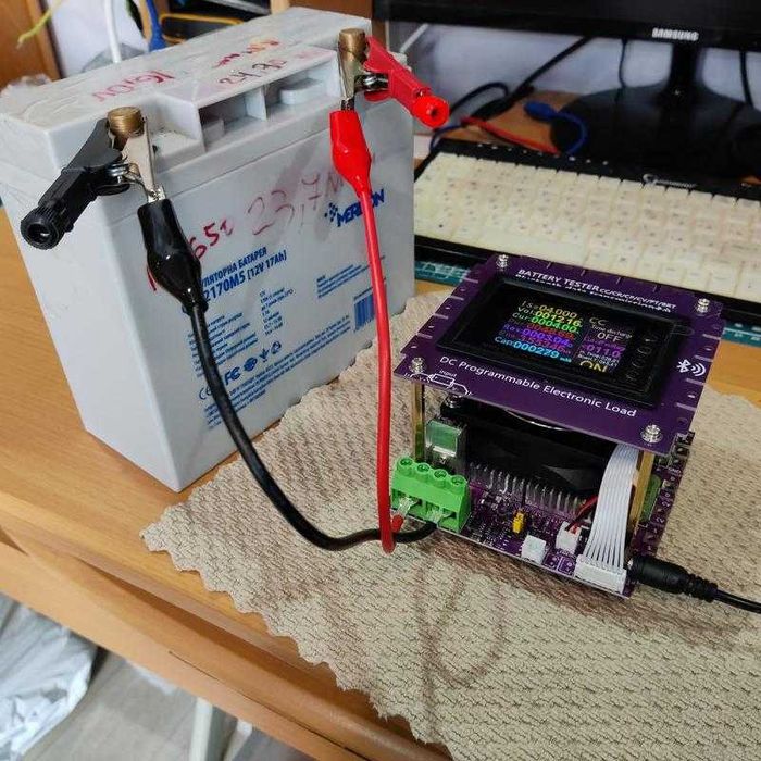 Atorch DL24MP-FX 150W електронне навантаження нагрузка