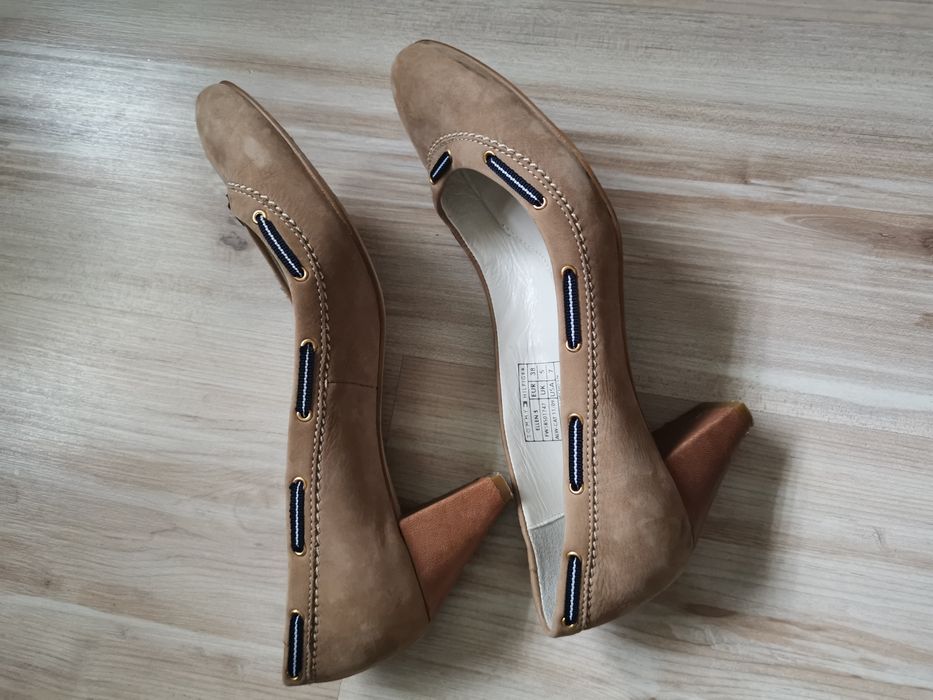 Czółenka Tommy Hilfiger 38 skóra naturalna
