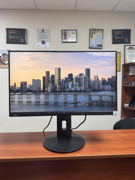 Монітор Fujitsu DY24-9T/24"FHD/1920x1080/16:9/IPS/LED/Тонкі рамки