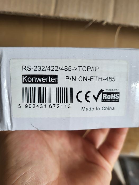 Konwerter CN-ETH-485 TCP/IP RS-232/422/485