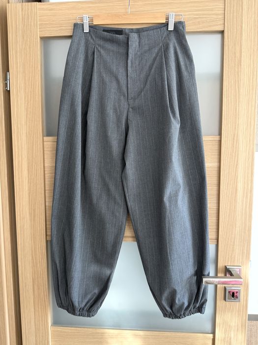 Spodnie w paski  zara pumpy cargo