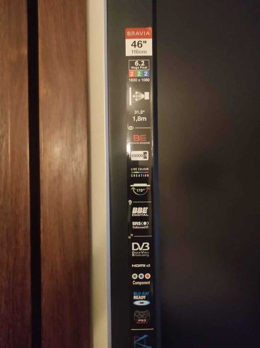 Tv LCD SONY BRAVA 46 Polegadas