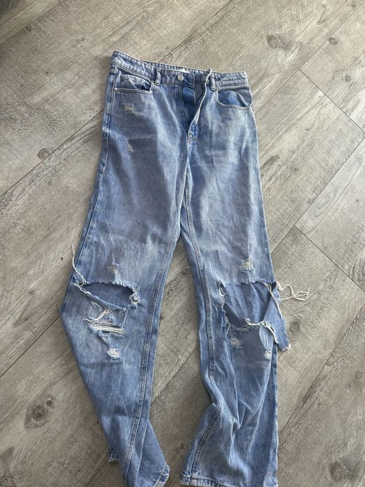 Spodnie damkie jeans 36 Crop