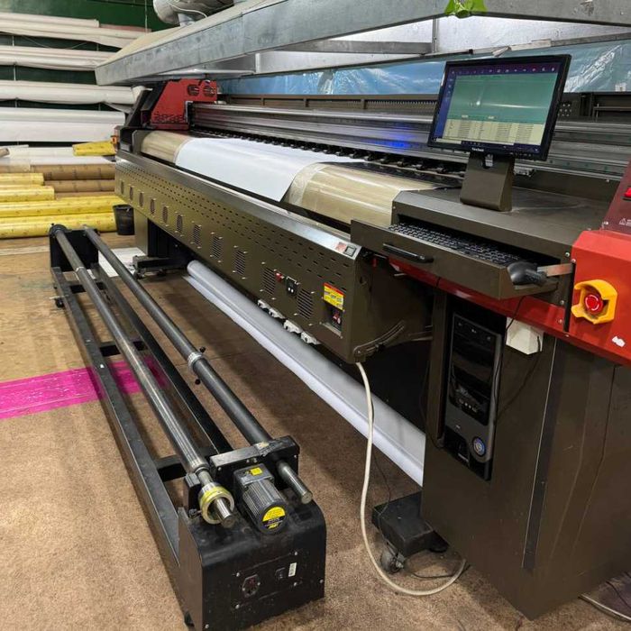 Широкоформатный принтер 3,2м на 4 печатных головках StarFire 1024 25pl