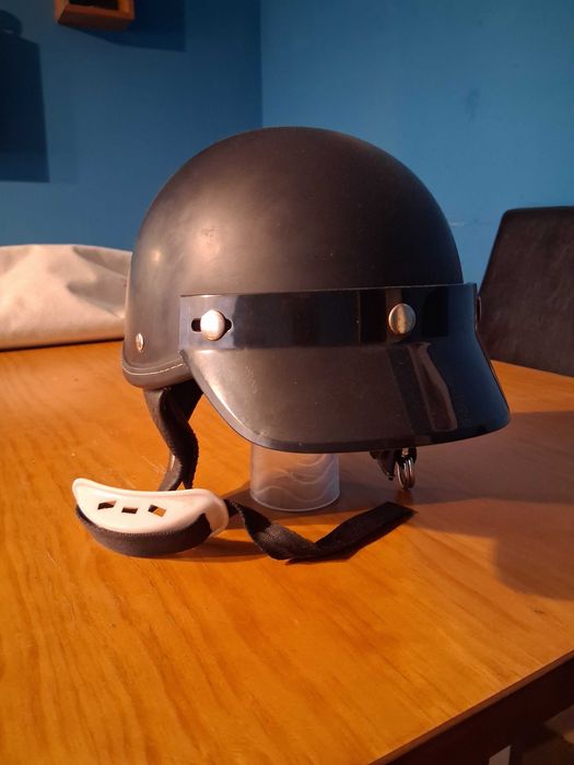 Capacete estilo "Police" Retro