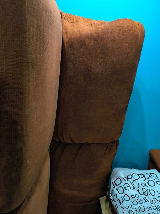 Sofá 2 lugares IKEA +banqueta, como novo