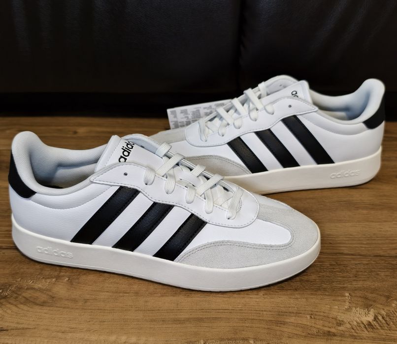 Adidas Sneakersy EU 46 - 29,5 cm • białe klasyki • streetwear HIT